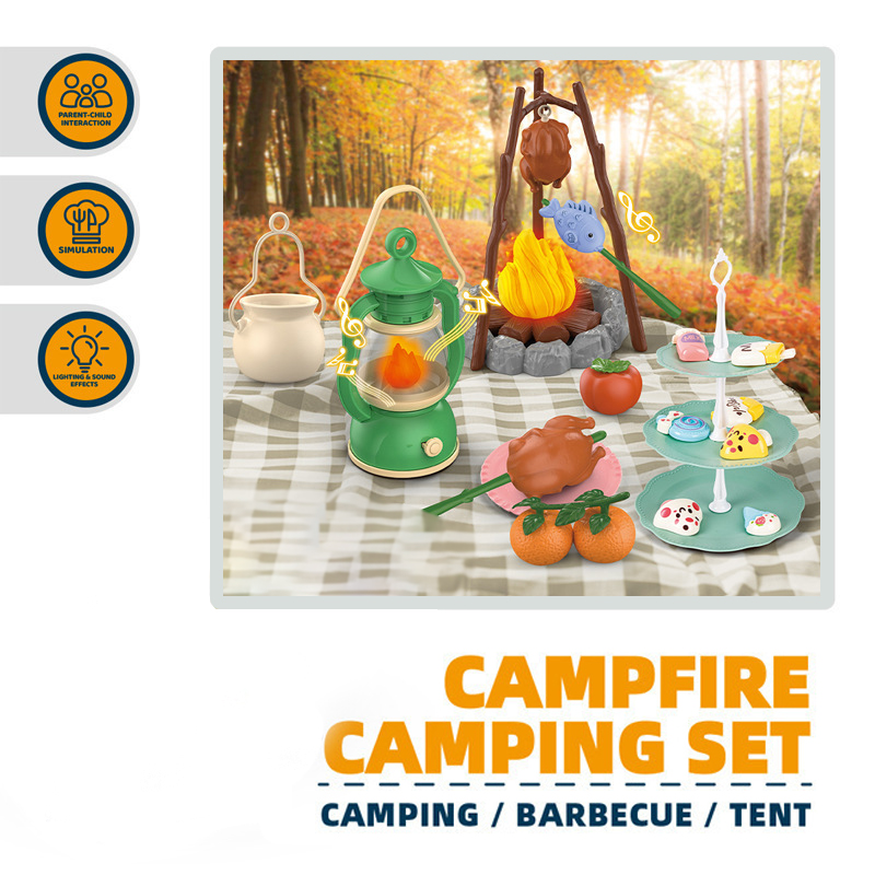 Kids Camping Set Campfire Pret - Kids Outdoor Play recension och pris