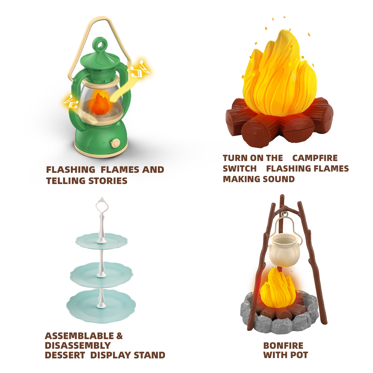 Kids Camping Set Campfire Pret - Kids Outdoor Play recension och pris