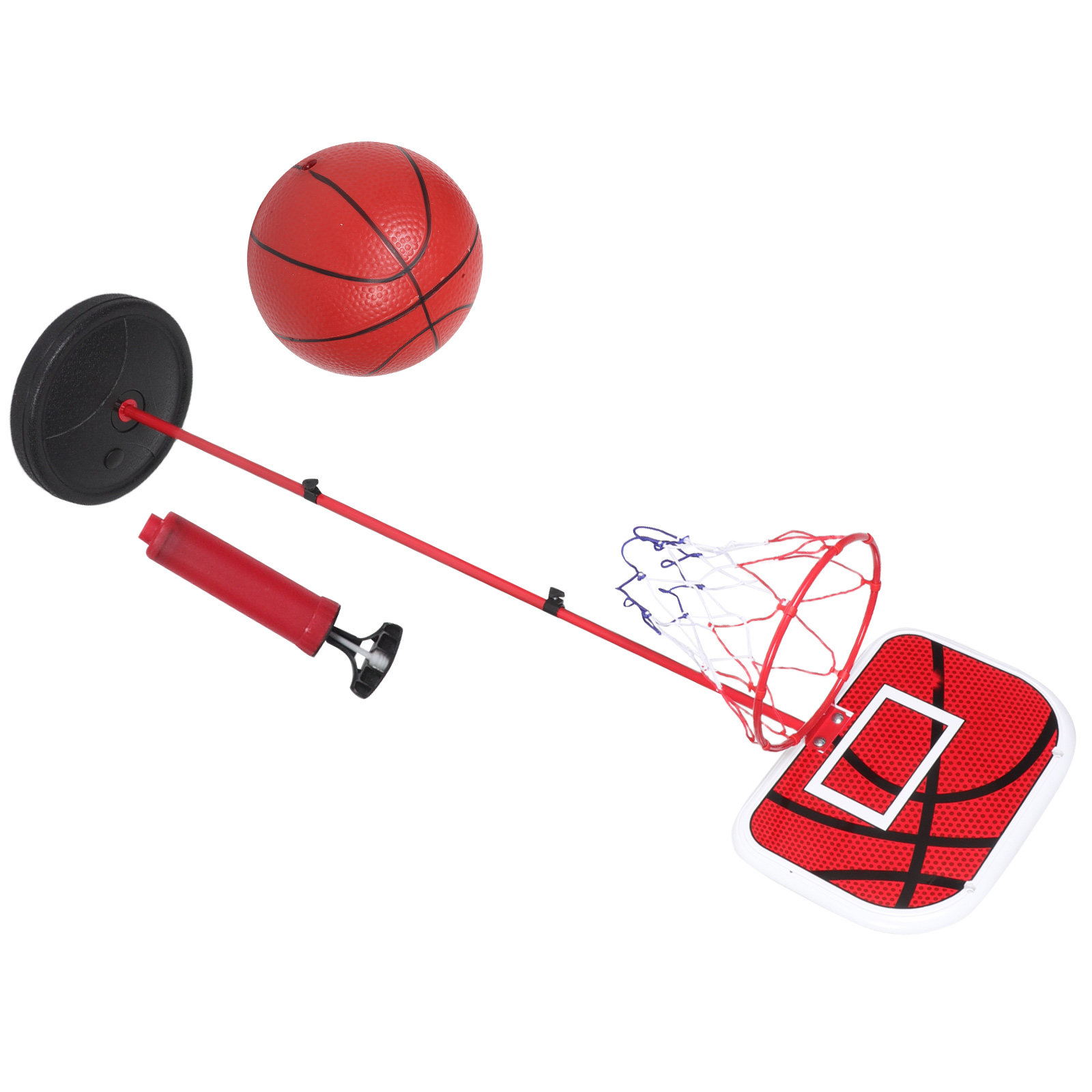 1Set Basketball Hoop Adjustabl - Basketball Hoop Outdoor recension och pris