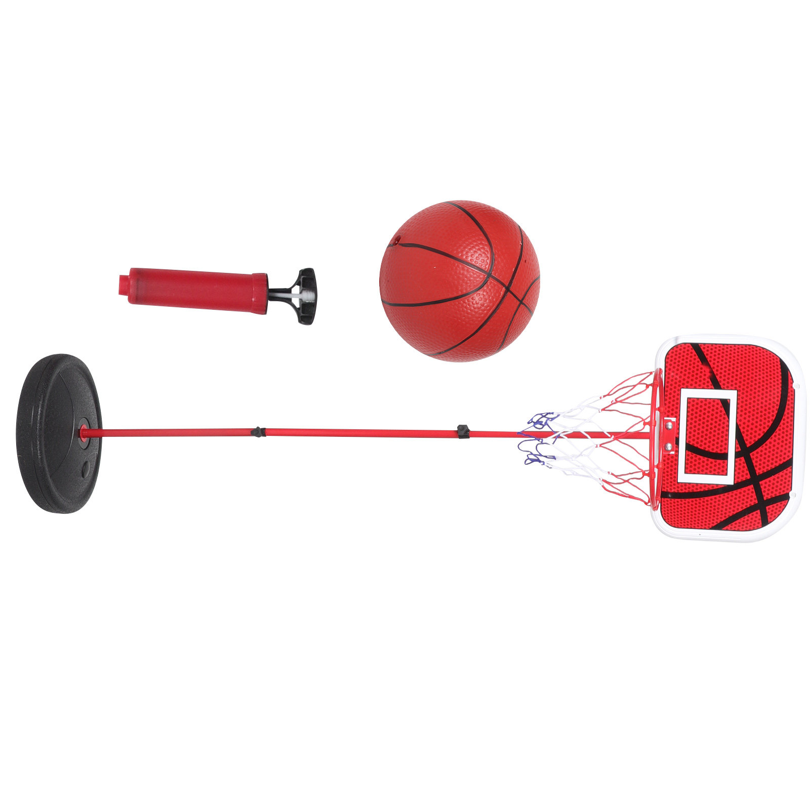 1Set Basketball Hoop Adjustabl - Basketball Hoop Outdoor recension och pris