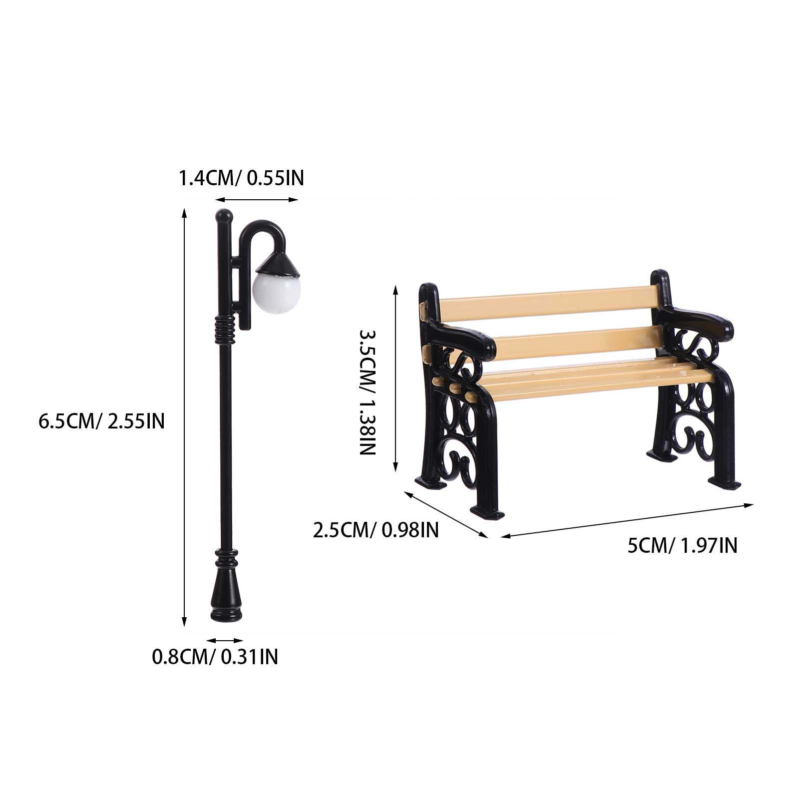 2Pcs Chair Resin Street Light  - Kids Outdoor Chair Plastic recension och pris