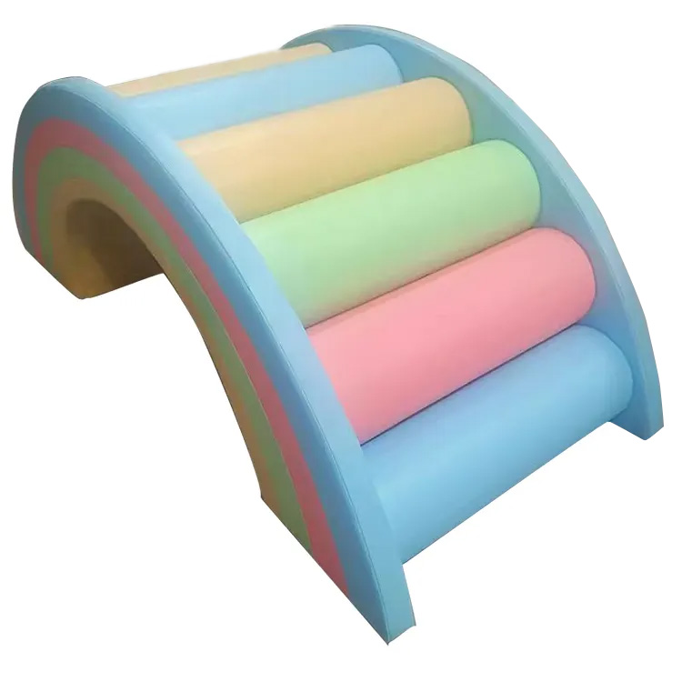 Macaroon-Colored Kids Soft Pla - Kids Outdoor Play recension och pris