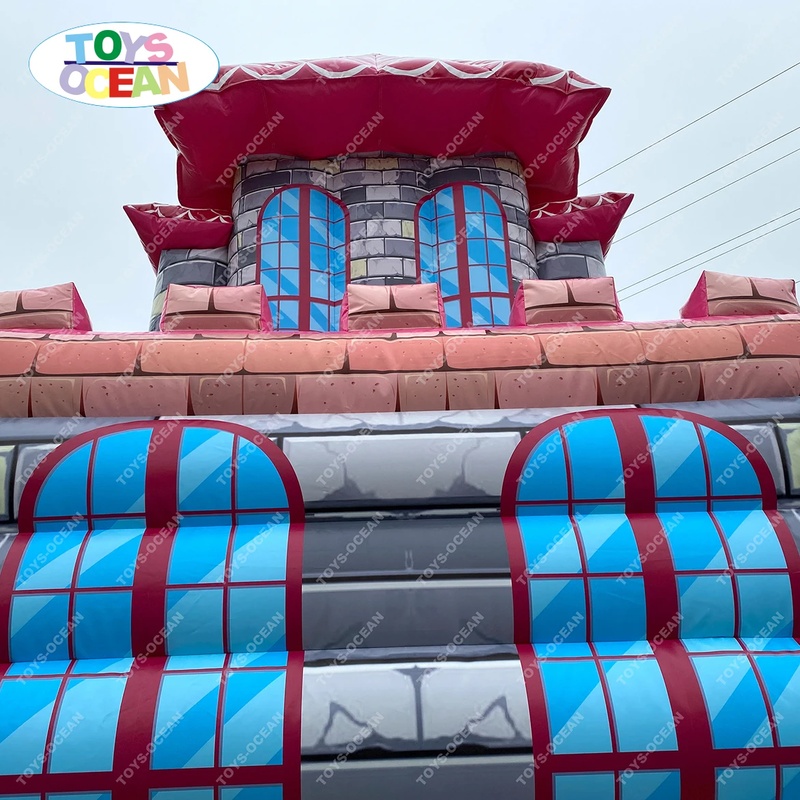 Customized Large Outdoor Playg - Kids Outdoor Jumping Castle recension och pris