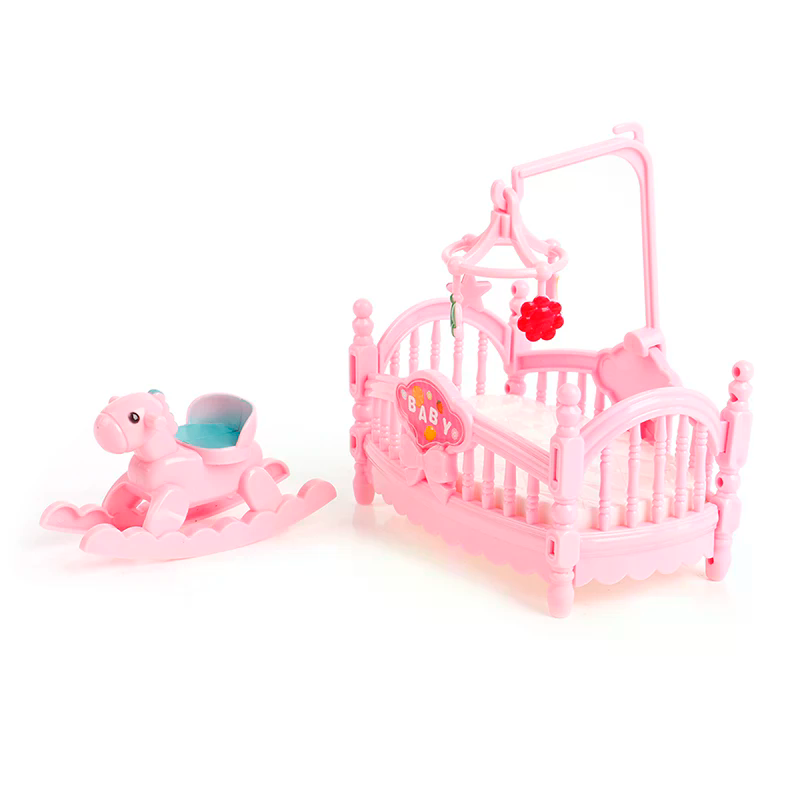 Miniature Crib Wooden Horse Se - Kids Outdoor Umbrella recension och pris