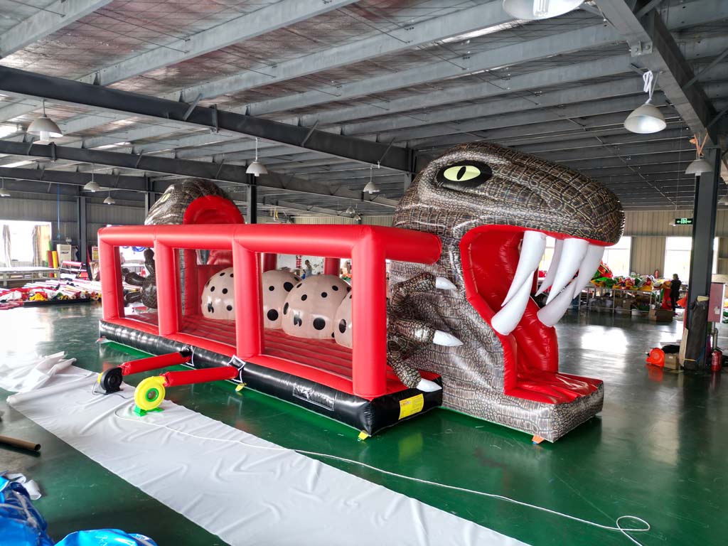Inflatable Obstacle Course Com - Kids Outdoor Jumping Castle recension och pris