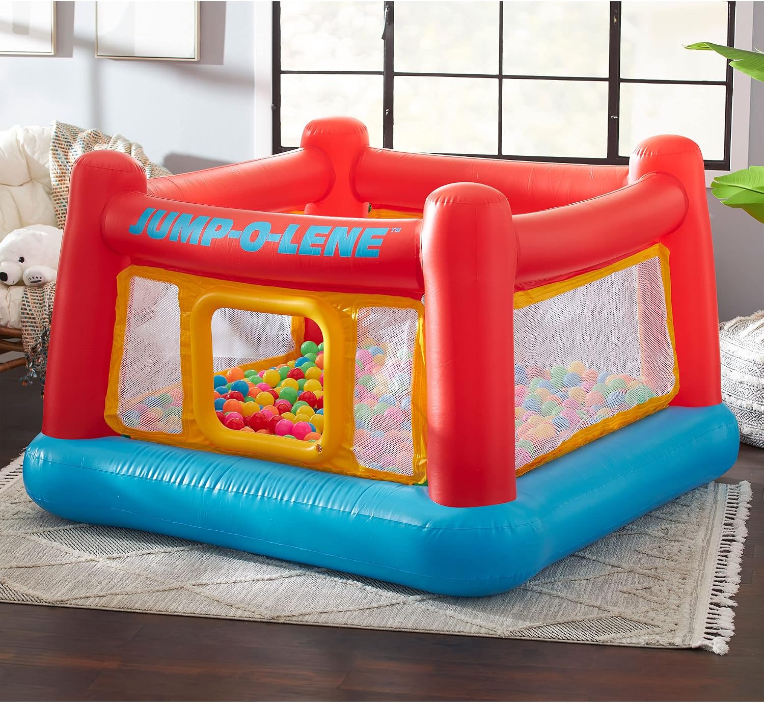 Inflatable Jump-O-Lene Indoor  - Kids Outdoor Jumping Castle recension och pris