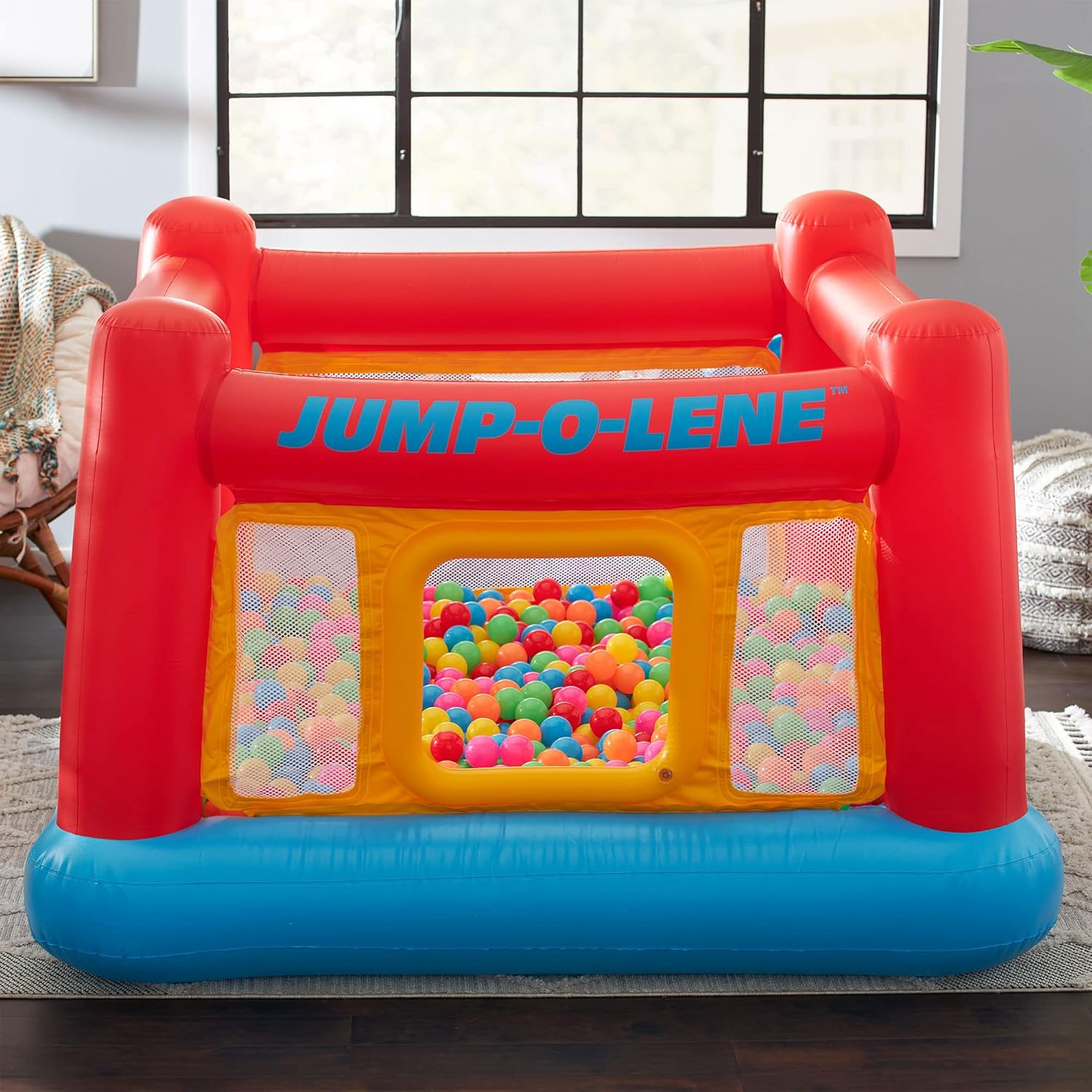 Inflatable Jump-O-Lene Indoor  - Kids Outdoor Jumping Castle recension och pris