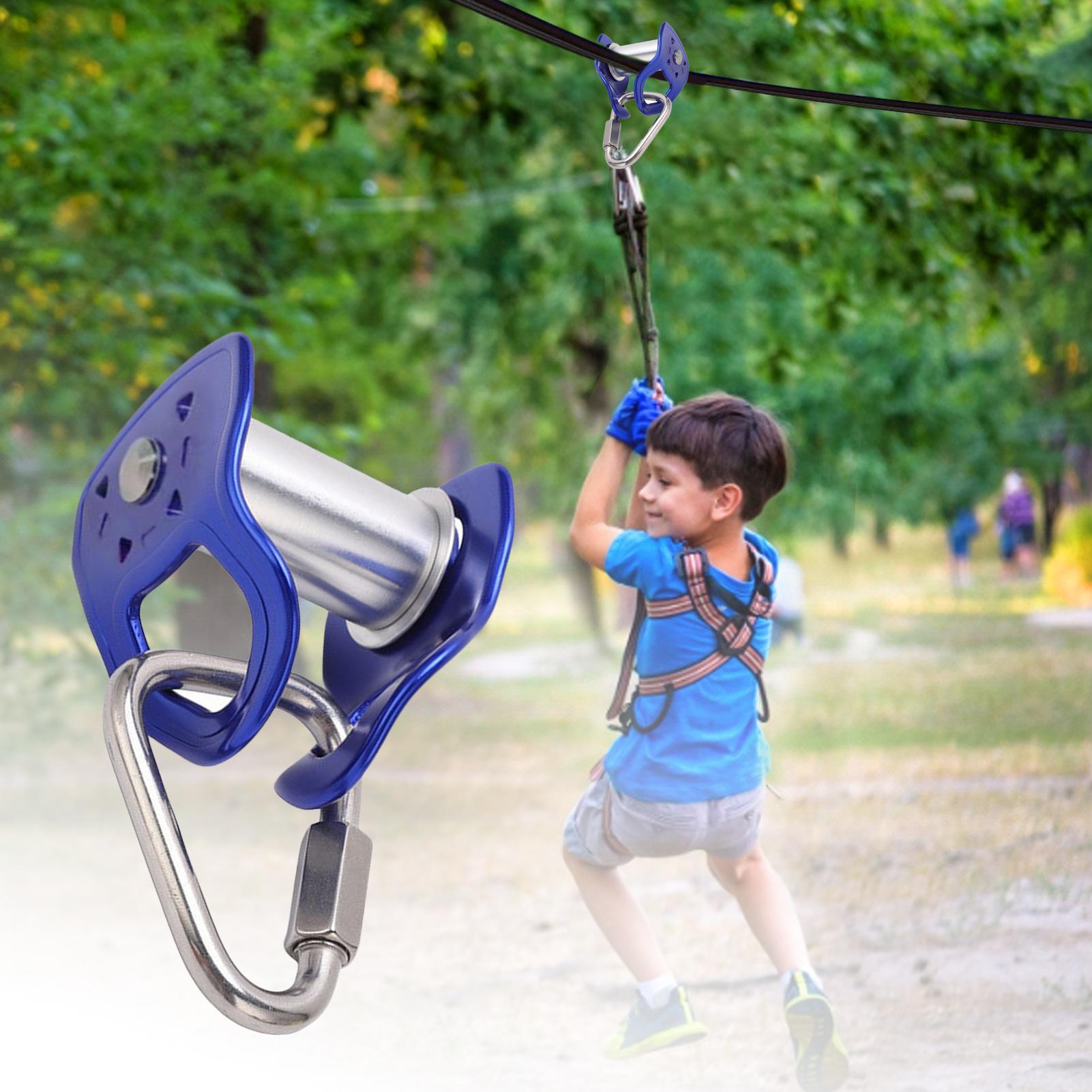 Outdoor Pulley Zip Line Quick  - Kids Outdoor Zipline recension och pris