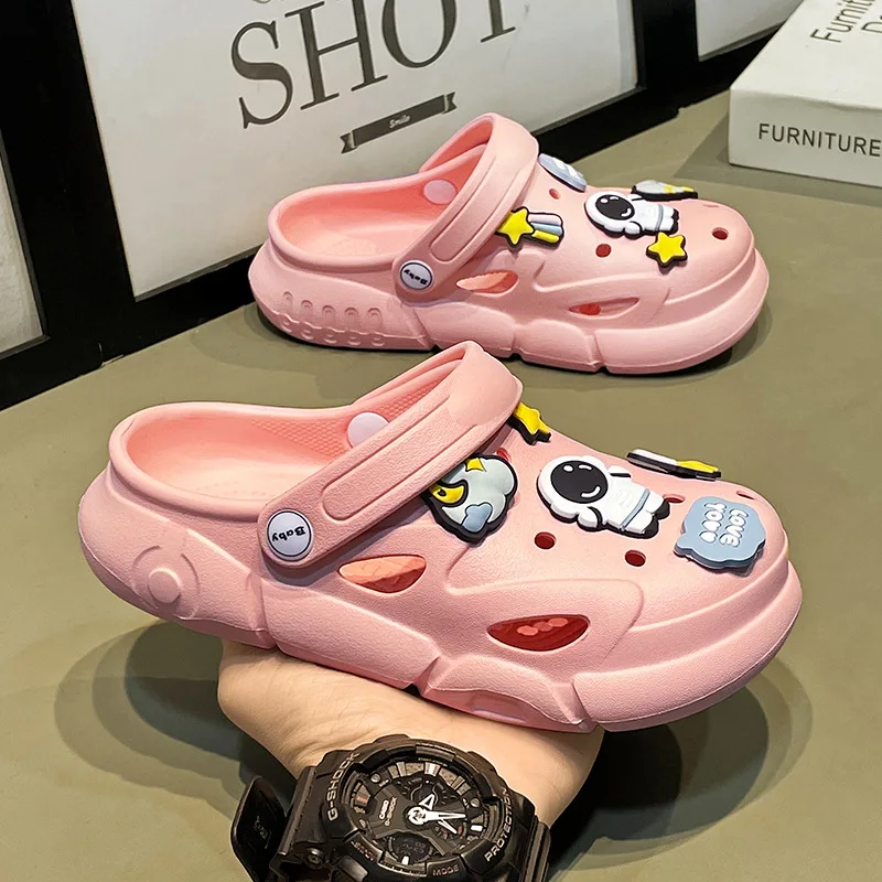 Childrens Sandals Antiskid Bre - Kids Indoor Outdoor Slippers recension och pris