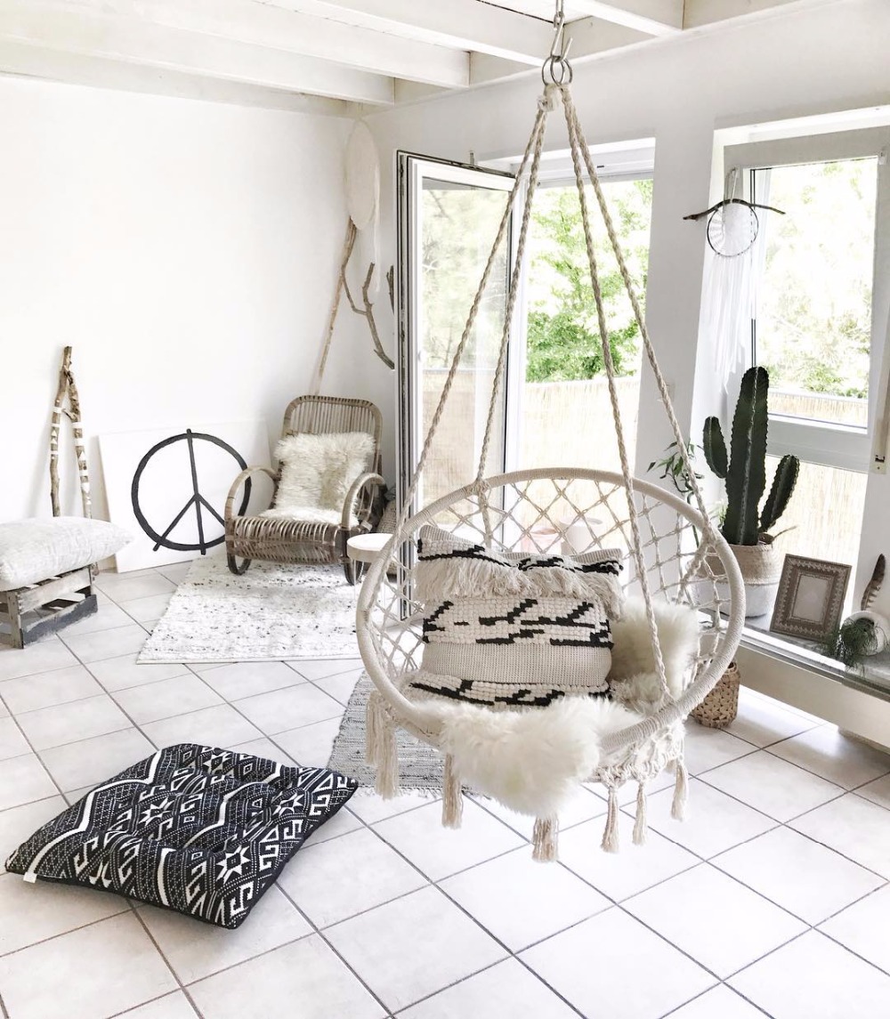 2025 Nordic Garden Handmade Kn - Kids Outdoor Hammock Swing recension och pris