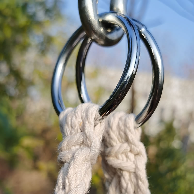 2025 Nordic Garden Handmade Kn - Kids Outdoor Hammock Swing recension och pris